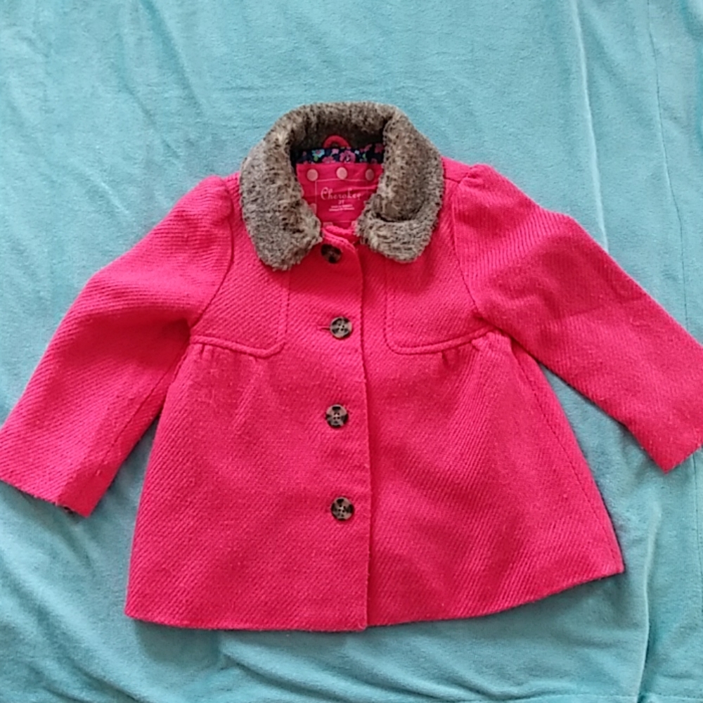 Girls peacoat Size 2T